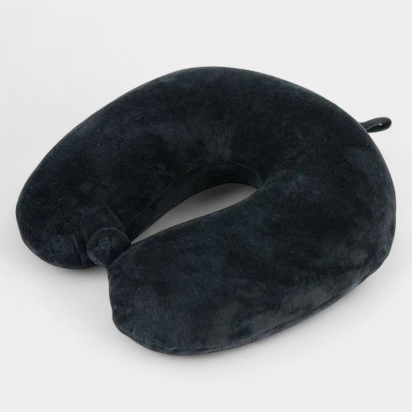 Almofada de Pescoço Bagaggio Viscoelástica - Preto