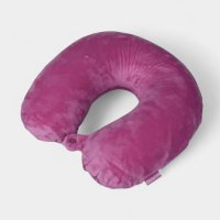 Almofada de Pescoço Bagaggio Viscoelástica - Rosa