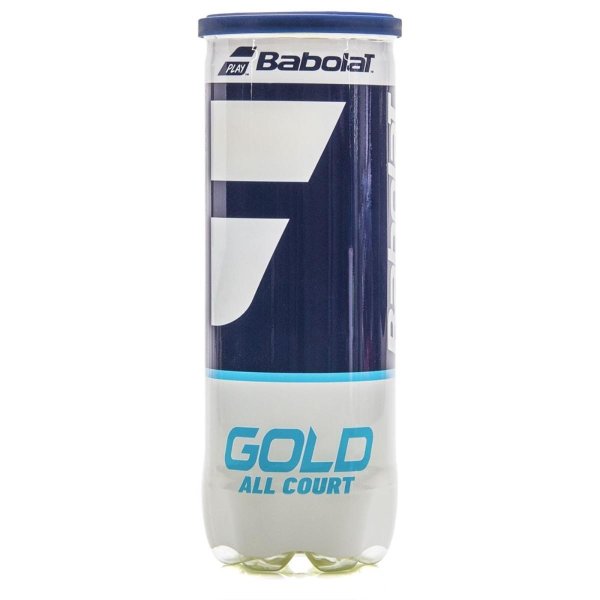 Bola de Tênis Babolat Gold All Court 3 unid. - Verde