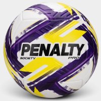 Bola de Campo Penalty Líder XXVI - Branco e Roxo