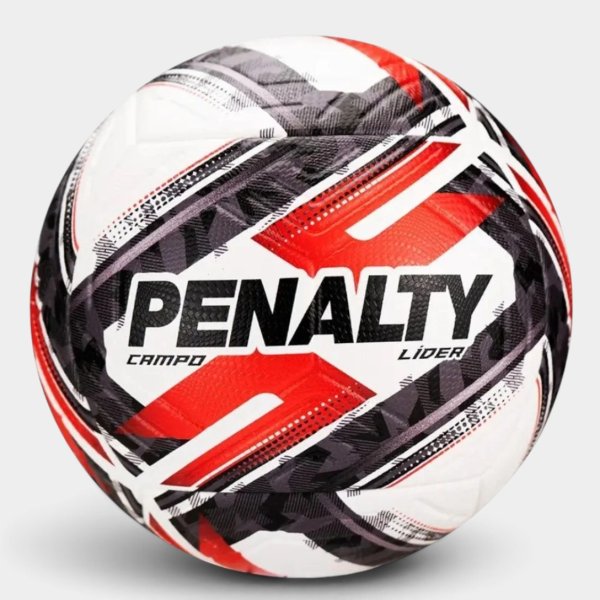Bola de Campo Penalty Líder XXVI - Preto e Vermelho