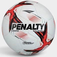Bola de Campo Penalty Player XXVI - Branco e Vermelho
