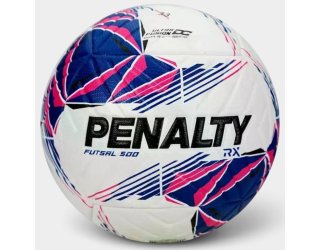 Bola de Futsal Penalty RX 500 XXVI - Azul e Rosa Bola de Futsal Penalty RX 500 XXVI - Azul e Rosa