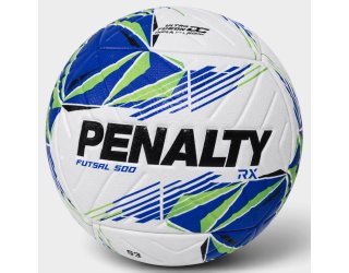 Bola de Futsal Penalty RX 500 XXVI - Azul e Verde Bola de Futsal Penalty RX 500 XXVI - Azul e Verde