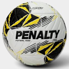 Bola de Futsal Penalty RX 500 XXVI - Preto e Amarelo