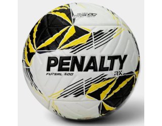 Bola de Futsal Penalty RX 500 XXVI - Preto e Amarelo Bola de Futsal Penalty RX 500 XXVI - Preto e Amarelo