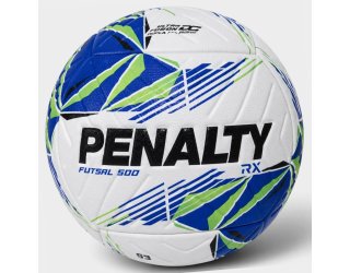 Bola de Futsal Penalty RX 500 XXVI - Azul e Verde