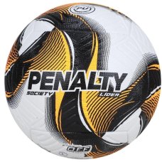Bola Society Penalty Lider XXV - Branco e Laranja