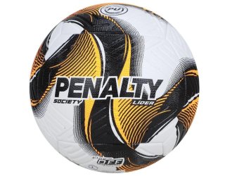 Bola Society Penalty Lider XXV - Branco e Laranja