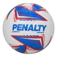 Bola Campo Penalty Bravo XXV - Azul e Vermelho