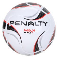 Bola de Futebol Futsal Penalty Max 100 Term XXII - Branco e Preto