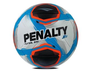Bola Futsal Penalty S11 R2 XXV - Azul e Laranja