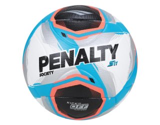Bola Society Penalty S11 R2 XXV - Cinza e Branco