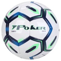 Bola de Futebol Campo Poker Training 32 Gomos Onix - Preto e Verde