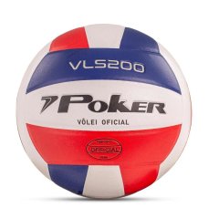 Bola de Vôlei Poker Semi Pro VLS 200 - Vermelho e Azul