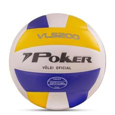 Bola de Vôlei Poker Semi Pro VLS 200 - Azul e Amarelo