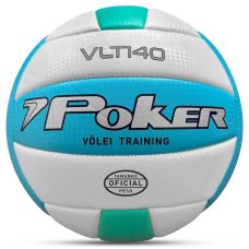 Bola de Vôlei Poker Training VLT 140 - Azul e Verde