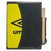 Cartão de Árbitro Umbro Referee Card - Preto e Branco