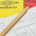 Cartão de Árbitro Umbro Referee Card - Preto e Branco