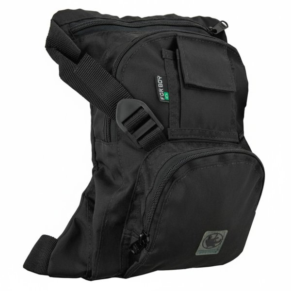 Pochete Officer de Perna Com Coldre - Preto