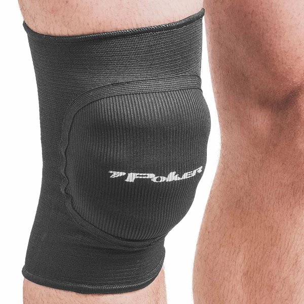 Joelheira Poker Linha Elástica Pro Indoor - Preto