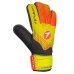 Luva de Goleiro Infantil Poker Campo Training Focus - Amarelo e Vermelho