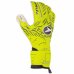 Luva de Goleiro Poker Futebol Profissional Champion 8 Extended - Amarelo e Preto