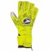 Luva de Goleiro Poker Futebol Profissional Champion 8 Extended - Amarelo e Preto
