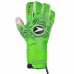 Luva de Goleiro Poker Futebol Profissional Champion 8 Extended - Verde e Preto