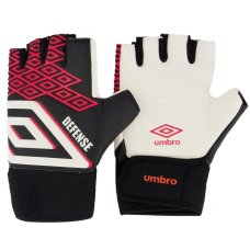 Luva De Goleiro Umbro Defense - Preto e Rosa