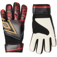 Luva De Goleiro Umbro Neo Club - Preto e Vermelho