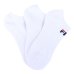 Kit Meia Fila Cano Curto Logo c/ 3 pares - Branco