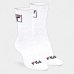 Kit Meia Fila Cano Alto C/ 6 Pares - Preto e Branco