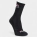 Kit Meia Fila Cano Alto C/ 6 Pares - Preto