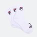 Kit Meia Fila Cano Alto C/ 3 Pares - Branco