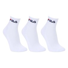 Kit Meia Fila Cano Médio Logo c/ 3 pares - Branco