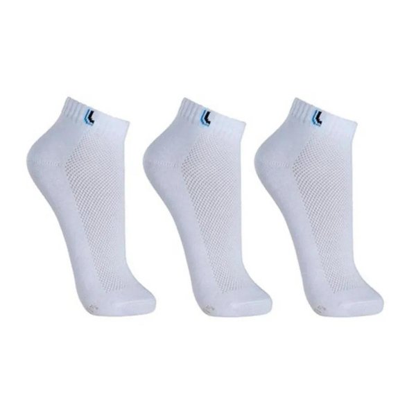 Kit 3 Pares Meia Cano Baixo Lupo Masculina - Branco