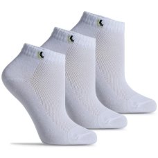 Kit Meia Infantil Lupo Básico Cano Baixo 3 Pares - Branco