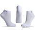 Kit Meia Infantil Lupo Básico Cano Baixo 3 Pares - Branco