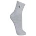 Kit 3 Pares Meia Cano Médio Atoalhada Lupo Masculina - Preto e Branco