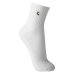 Kit 3 Pares Meia Cano Médio Atoalhada Lupo Masculina - Preto e Branco