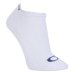 Kit Meia Oakley Bark Low Quarter 3 Masculina - Branco e Preto
