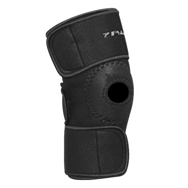 Joelheira Poker Neoprene Ajustável - Preto