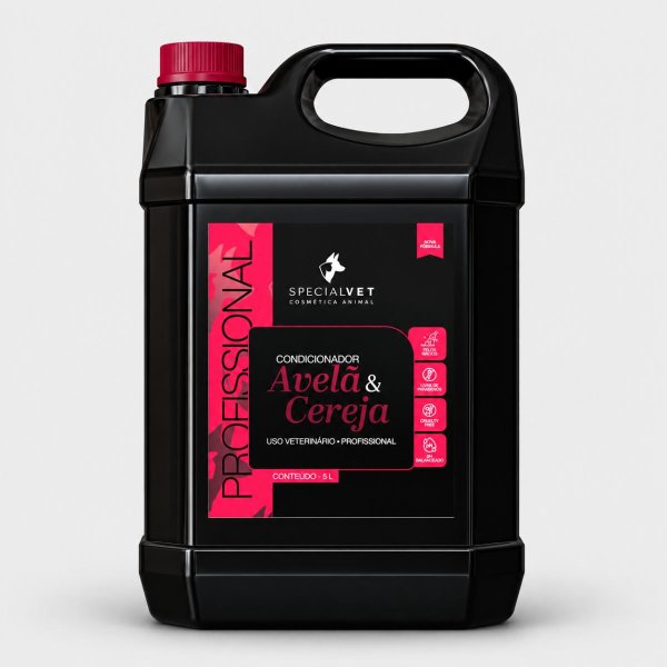 Condicionador Linha Avelã e Cereja Special Vet Todos Animais - 5L