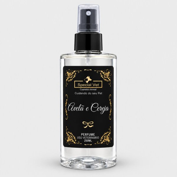 Perfume Pet Avelã e Cereja Special Vet Todos Animais - 250ml