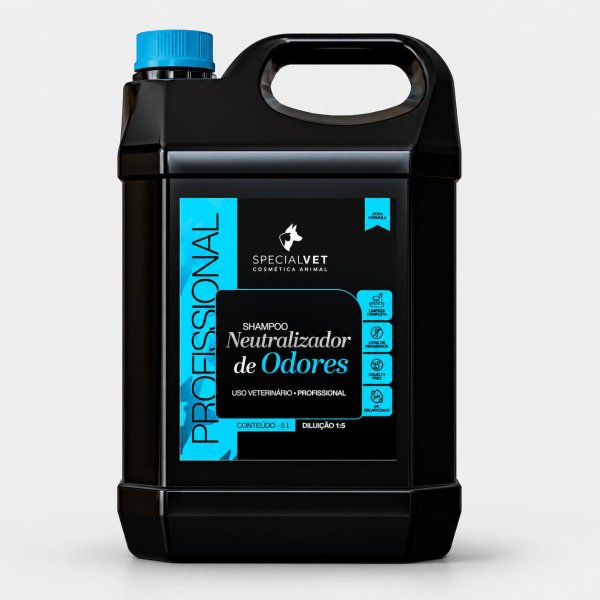 Shampoo Linha Neutralizador de Odores Special Vet Todos Animais - 5L