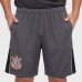Bermuda Braziline Corinthians Padrão Masculina - Chumbo
