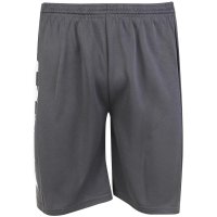 Calção de Futebol Kappa Long Masculino - Chumbo