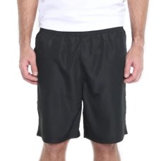 Bermuda Mizuno Big Logo Masculina - Preto e Chumbo