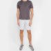 Bermuda Mizuno Run Bird Masculina - Cinza Claro